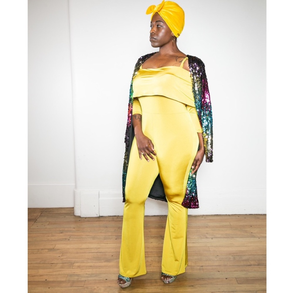 NWT Golden Yellow Jumpsuit